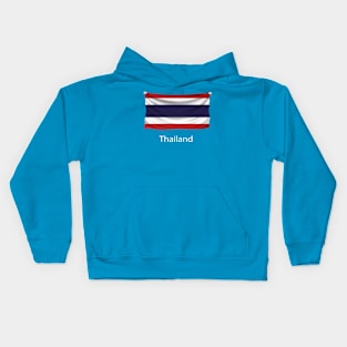 Thailand flag Kids Hoodie